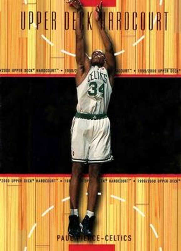 Paul Pierce 1999 Upper Deck Hardcourt #4 Base RAW