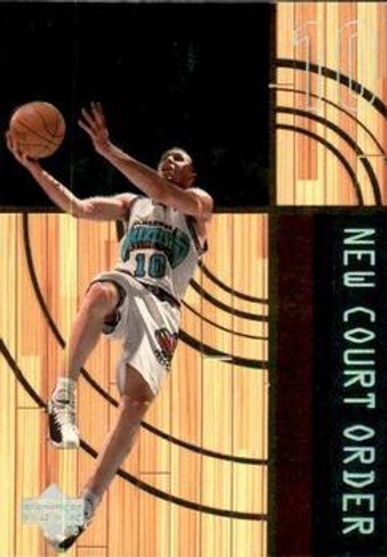 Mike Bibby 1999 Upper Deck Hardcourt #NC6 New Court Order RAW
