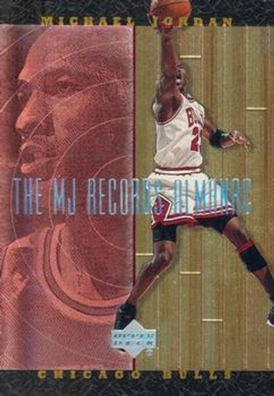 Michael Jordan 1999 Upper Deck Hardcourt #J3 The MJ Records Almanac RAW