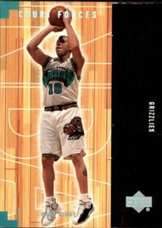 Mike Bibby 1999 Upper Deck Hardcourt #CF6 Court Forces RAW