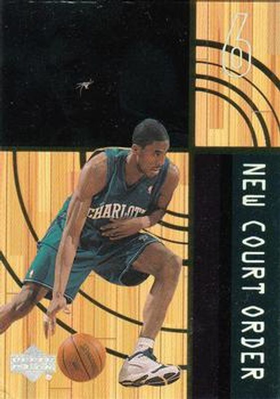 Eddie Jones 1999 Upper Deck Hardcourt #NC4 New Court Order RAW