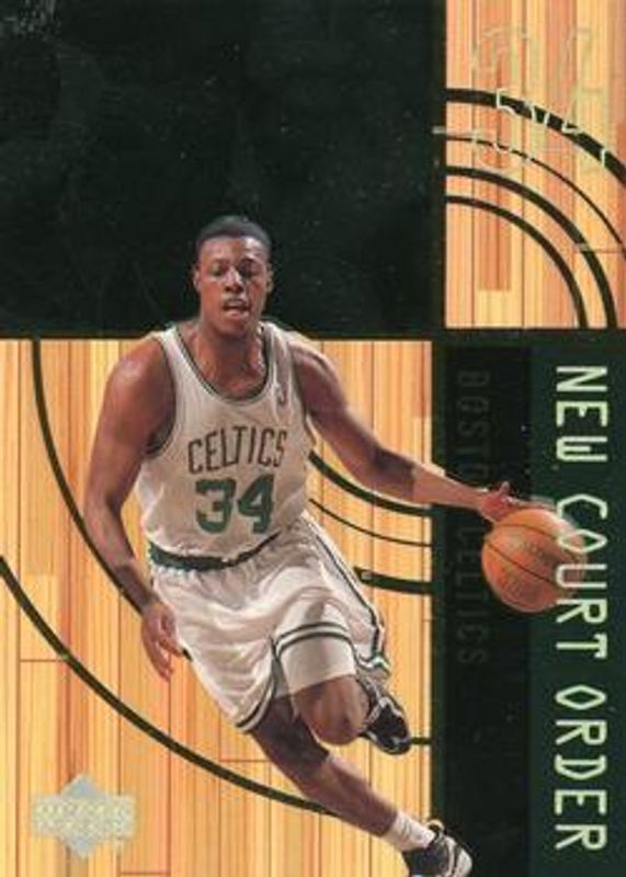 Paul Pierce 1999 Upper Deck Hardcourt #NC3 New Court Order RAW