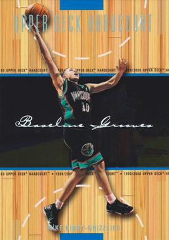 Mike Bibby 1999 Upper Deck Hardcourt #58 Baseline Grooves Rainbow /500 RAW