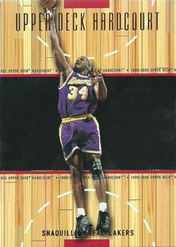 Shaquille O'Neal 1999 Upper Deck Hardcourt #25 Base RAW