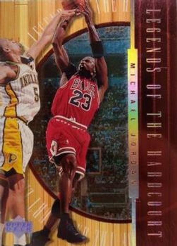 Michael Jordan 1999 Upper Deck Hardcourt #L1 Legends of the Hardcourt RAW