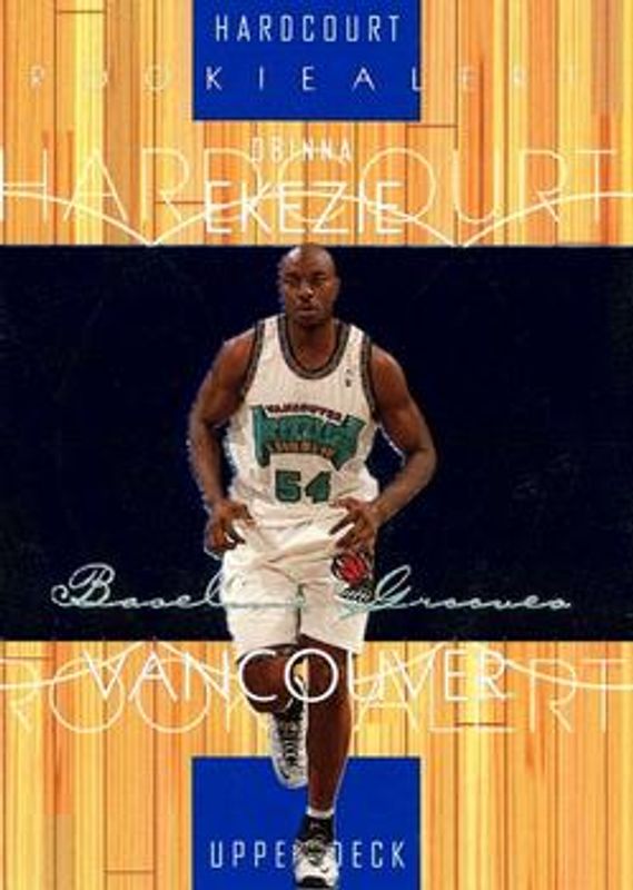 1999 Upper Deck Hardcourt #89 Baseline Grooves Rainbow /500