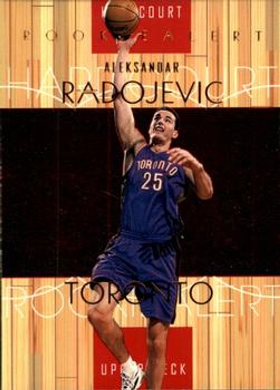 Aleksandar Radojevic 1999 Upper Deck Hardcourt #65 Base Rookie RAW