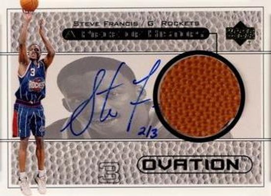 1999 Upper Deck Ovation #SF-A A Piece of History Autographs /21