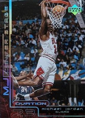 1999 Upper Deck Ovation #CS13 MJ Center Stage