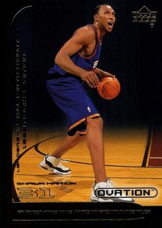 Shawn Marion 1999 Upper Deck Ovation #PP9 Premiere Performers Rookie RAW