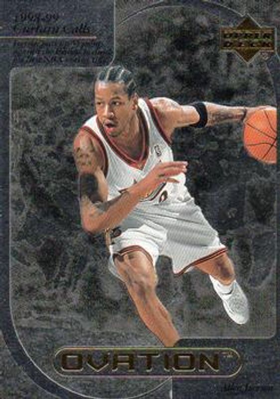 Allen Iverson 1999 Upper Deck Ovation #CC4 Curtain Calls RAW