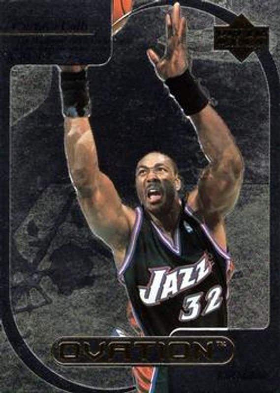 Karl Malone 1999 Upper Deck Ovation #CC2 Curtain Calls RAW
