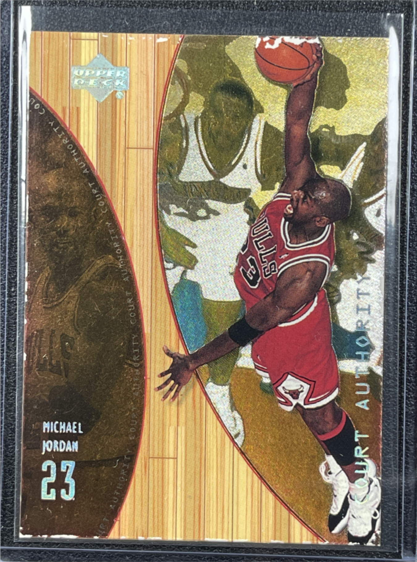 Michael Jordan 1999 Upper Deck Hardcourt #A10 Court Authority