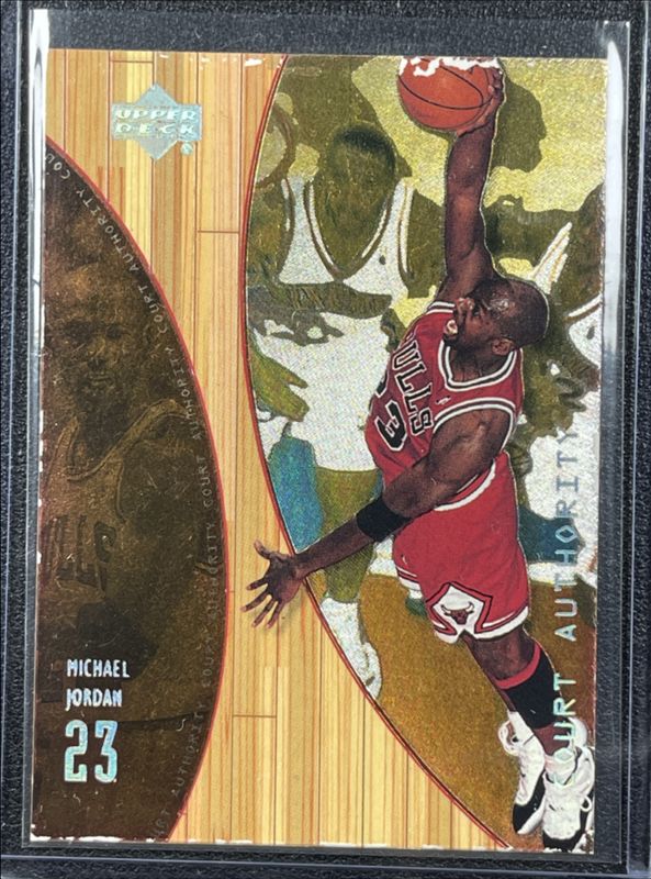 Michael Jordan 1999 Upper Deck Hardcourt #A10 Court Authority RAW