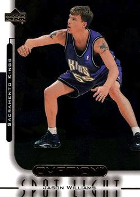 Jason Williams 1999 Upper Deck Ovation #OS10 Spotlight RAW