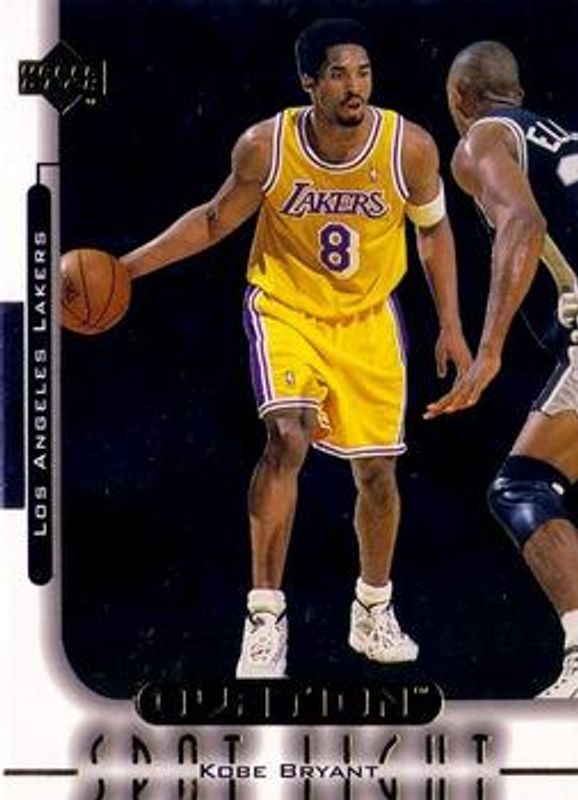 Kobe Bryant 1999 Upper Deck Ovation #OS3 Spotlight RAW