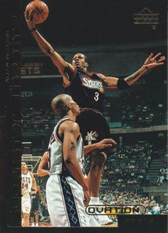 Allen Iverson 1999 Upper Deck Ovation #ST7 Superstar Theatre RAW