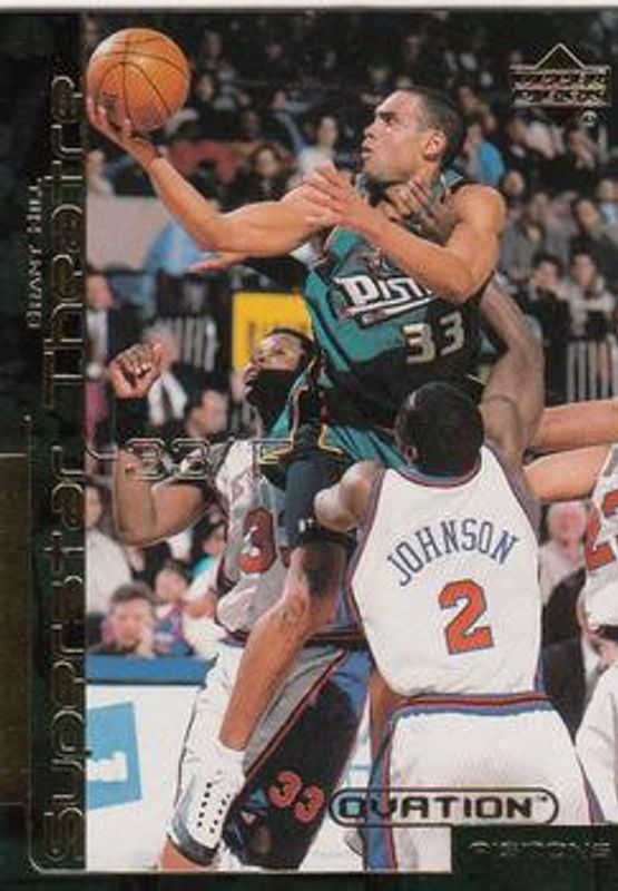 Grant Hill 1999 Upper Deck Ovation #ST10 Superstar Theatre RAW