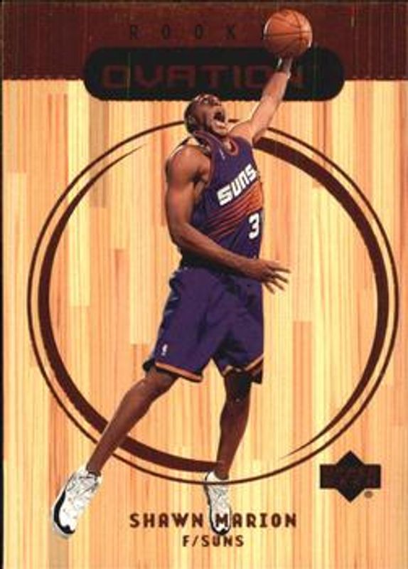 Shawn Marion 1999 Upper Deck Ovation #69 Base Rookie RAW