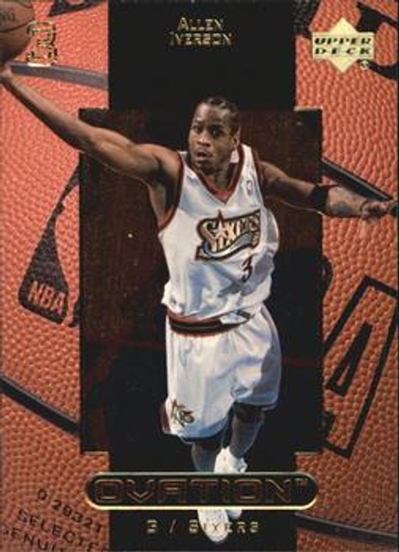 Allen Iverson 1999 Upper Deck Ovation #40 Base RAW