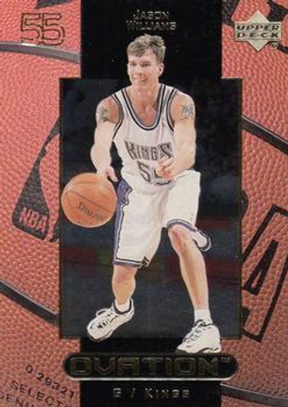 Jason Williams 1999 Upper Deck Ovation #46 Base RAW
