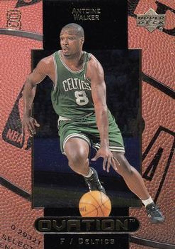 Antoine Walker 1999 Upper Deck Ovation #3 Base RAW