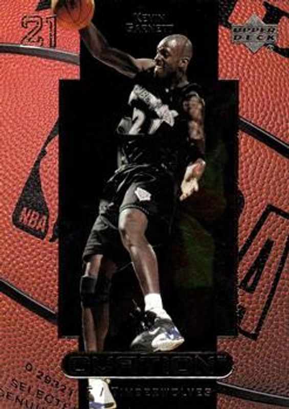 Kevin Garnett 1999 Upper Deck Ovation #32 Base RAW