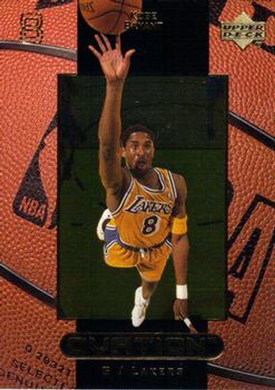 Kobe Bryant 1999 Upper Deck Ovation #26 Base RAW