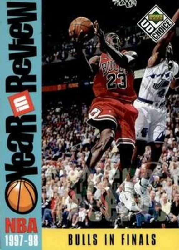 Michael Jordan 1998 Upper Deck Choice #198 Choice Reserve RAW
