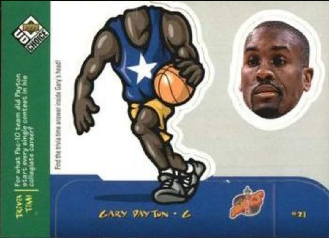 Gary Payton 1998 Upper Deck Choice #25 Mini Bobbing Heads RAW