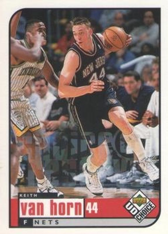 Keith Van Horn 1998 Upper Deck Choice #89 Choice Reserve RAW