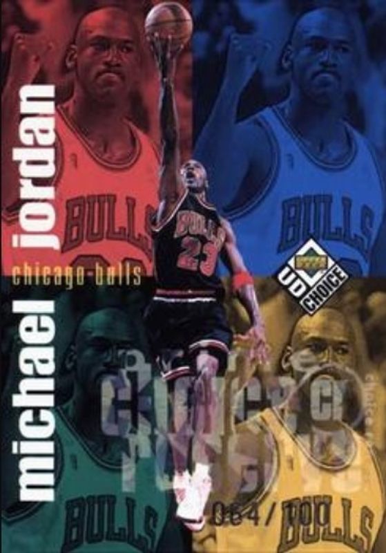 Michael Jordan 1998 Upper Deck Choice #199 Premium Choice Reserve /100 RAW
