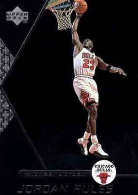 1998 Upper Deck Ovation #J8 Jordan Rules
