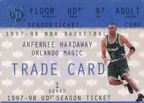 1997 Upper Deck UD3 #AHT Season Ticket Trade