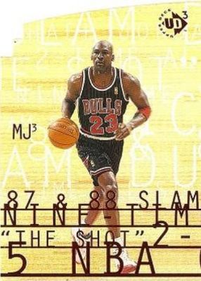 1997 Upper Deck UD3 #MJ3-1 MJ3