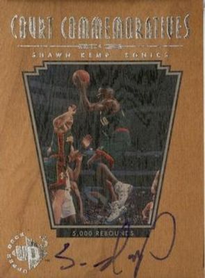 1996 Upper Deck UD3 #C4 Court Commemorative Autographs