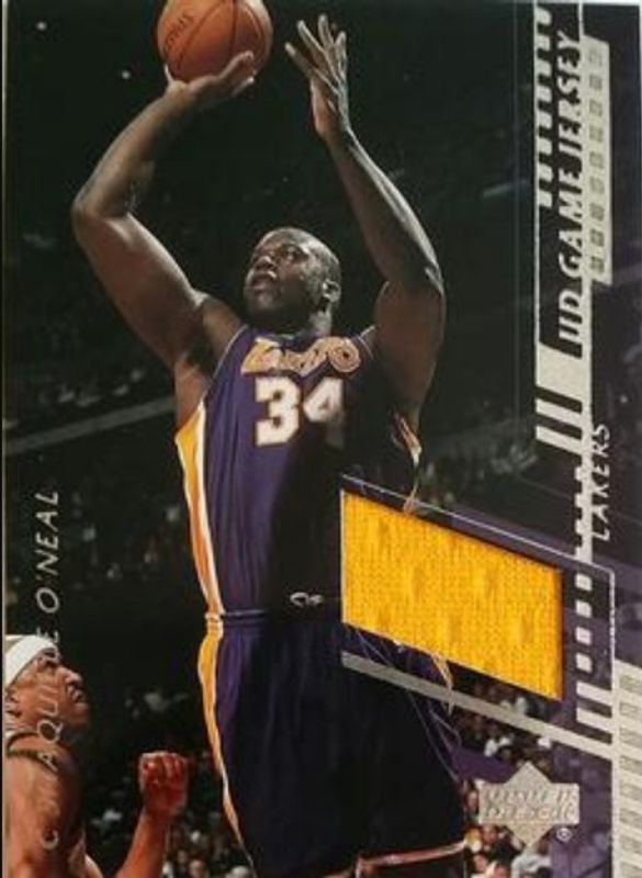 Shaquille O'Neal 2000 Upper Deck #SO-C UD Game Jerseys (Series One) /8 RAW