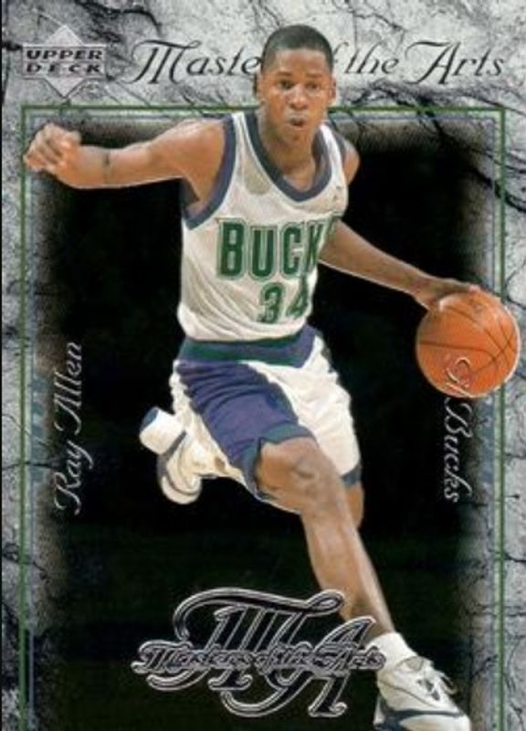 Ray Allen 2000 Upper Deck #MA2 Masters of the Arts RAW