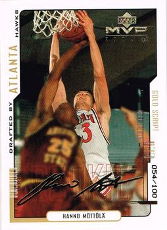 2000 Upper Deck MVP #206 Gold Script /100