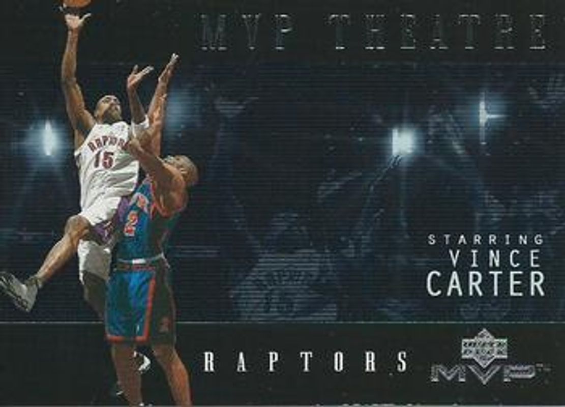 Vince Carter 2000 Upper Deck MVP #M6 MVP Theatre RAW