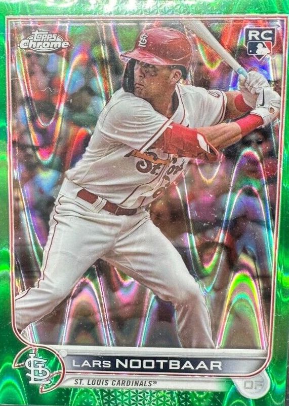 2022 Topps Chrome Sonic #19 Green RayWave Refractor /99