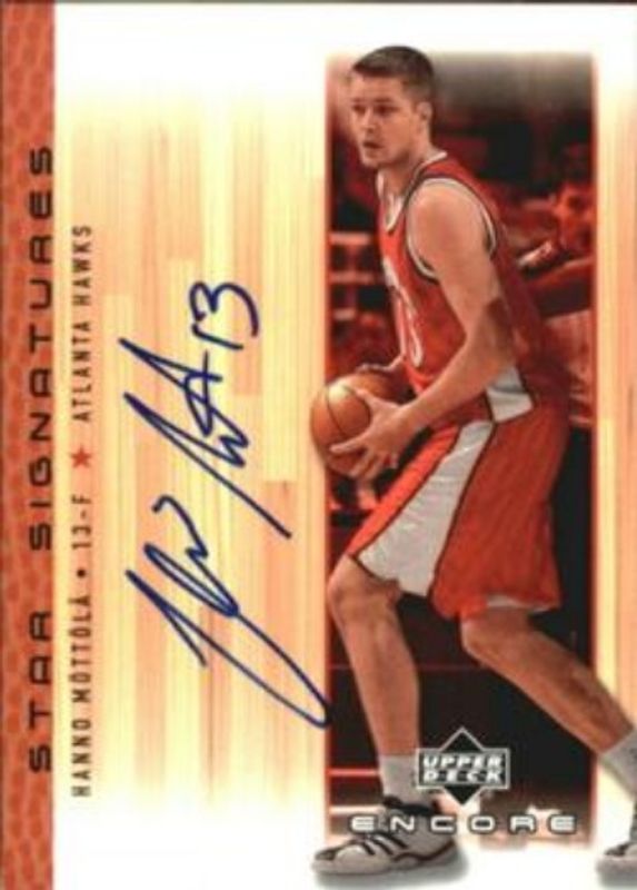 2000 Upper Deck Encore #HM Star Signatures