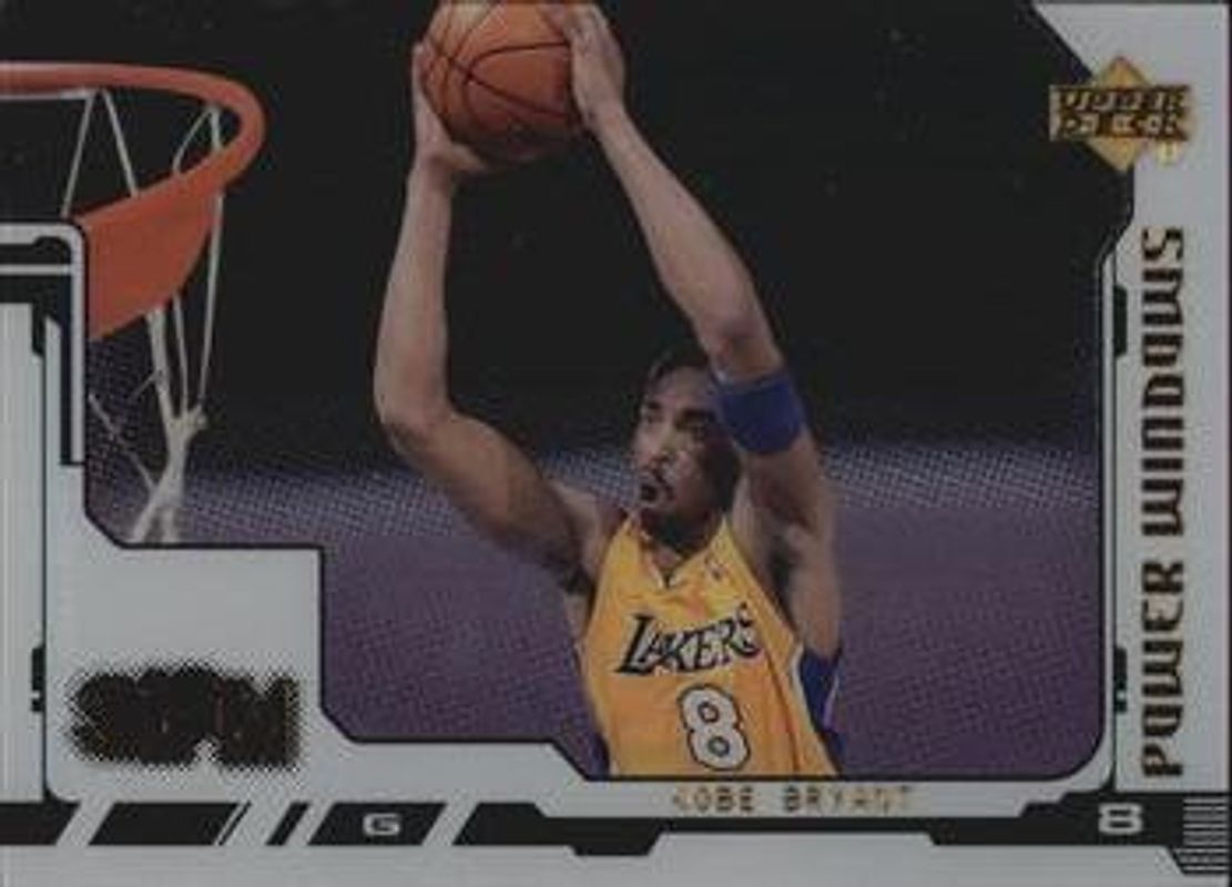 Kobe Bryant 2000 Upper Deck Slam #PW4 Power Windows RAW