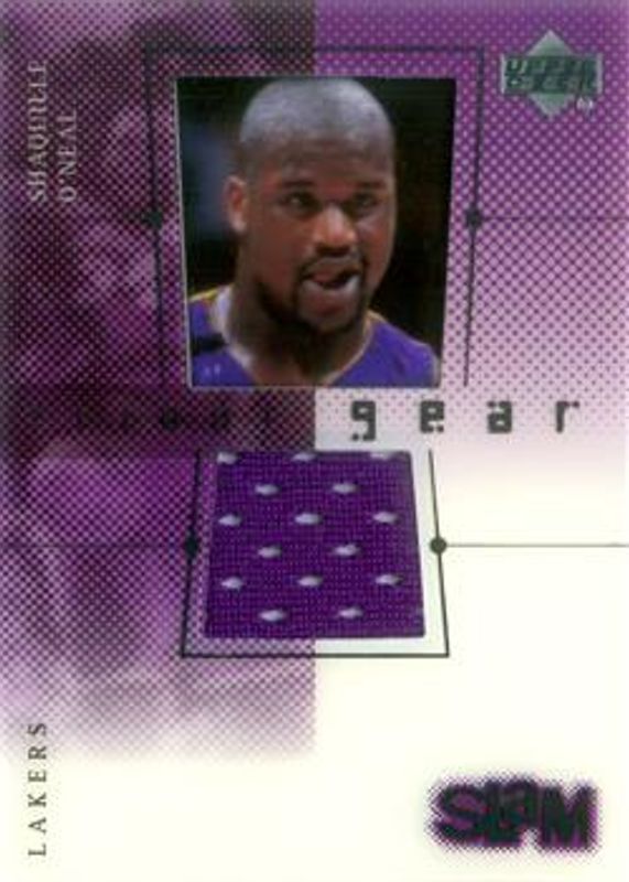 Shaquille O'Neal 2000 Upper Deck Slam #SO-G UD Flight Gear /8 RAW
