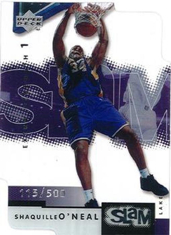 Shaquille O'Neal 2000 Upper Deck Slam #26 Extra Strength Silver /500 RAW