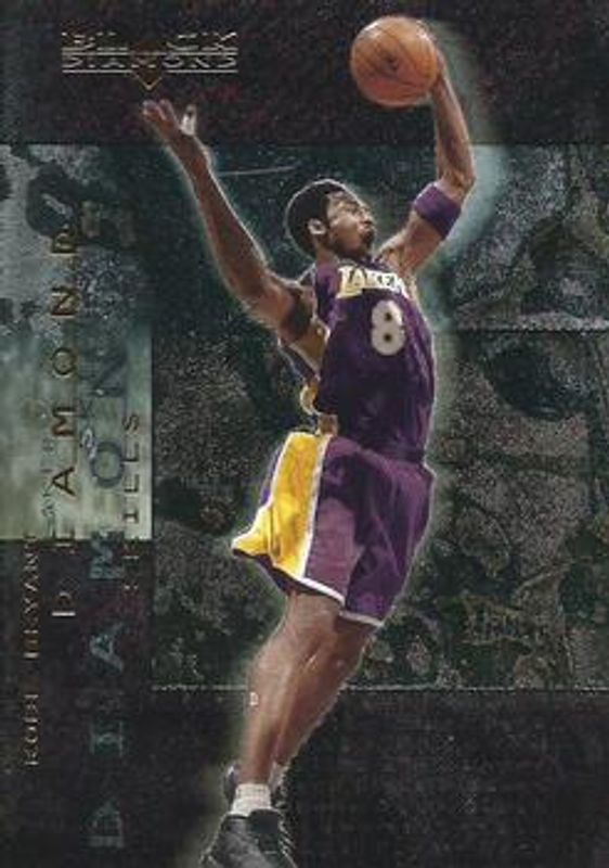 Kobe Bryant 2000 Upper Deck Black Diamond #DS10 Diamond Skills RAW