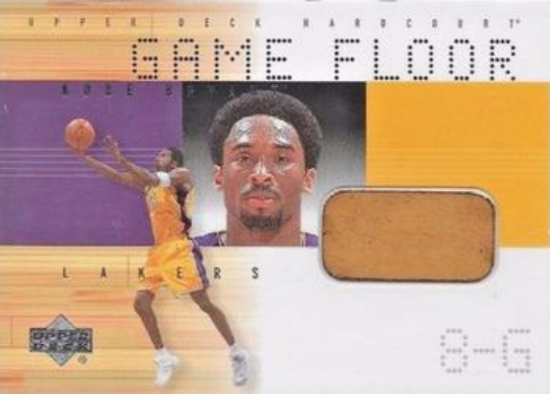 Kobe Bryant 2000 Upper Deck Hardcourt #KB-F Game Floor RAW