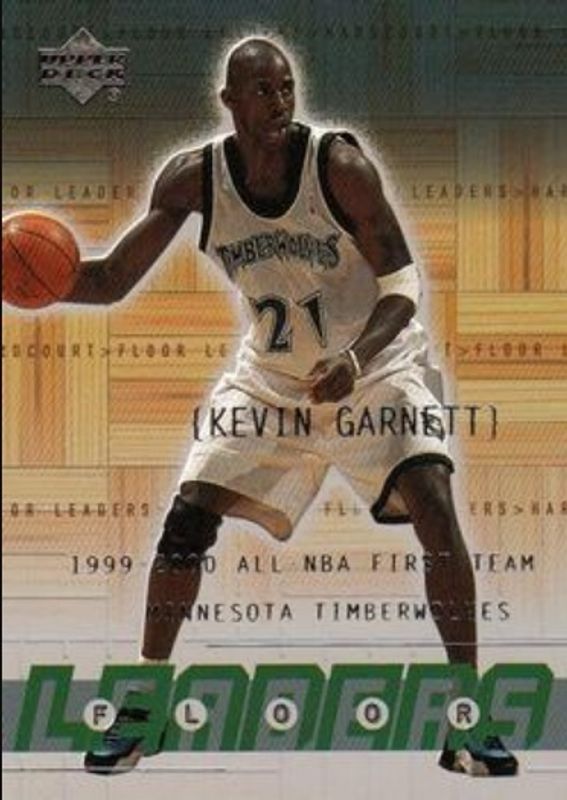Kevin Garnett 2000 Upper Deck Hardcourt #FL3 Floor Leaders RAW