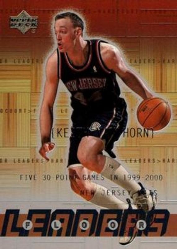 Keith Van Horn 2000 Upper Deck Hardcourt #FL5 Floor Leaders RAW
