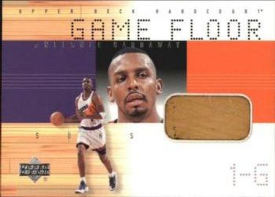 Anfernee Hardaway 2000 Upper Deck Hardcourt #AH-F Game Floor RAW